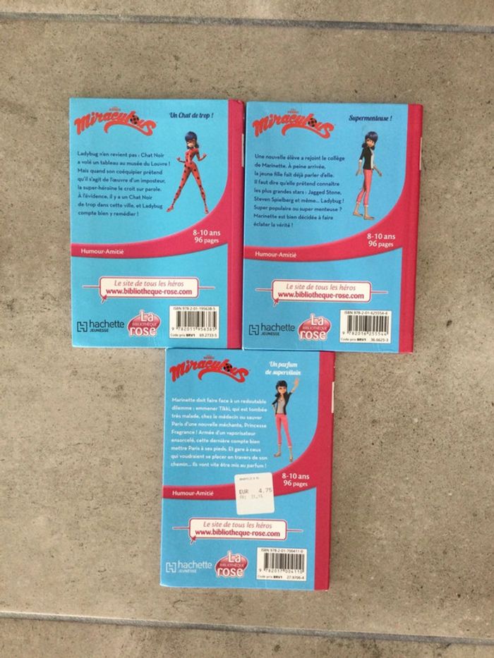 3 livres miraculous - photo numéro 2