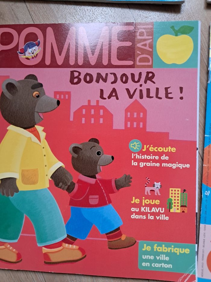 Lot de magazines Pomme d'Api - photo numéro 2