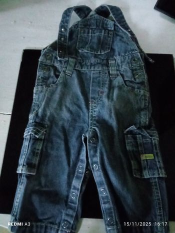 Salopette en jeans 12 mois