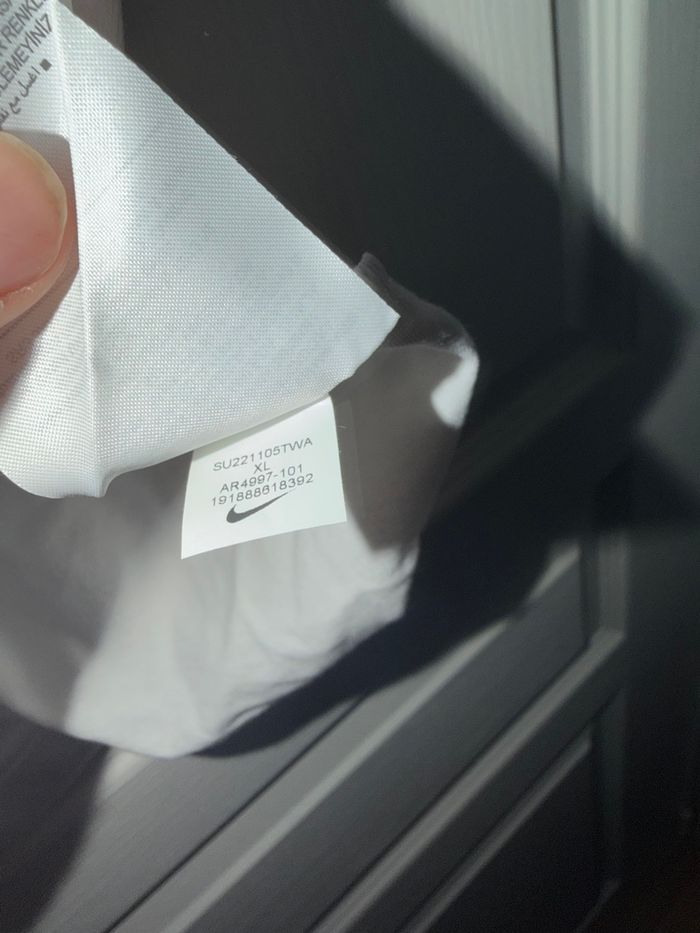 Tee shirt Nike blanc - photo numéro 5