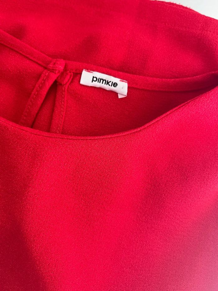 jolie blouse rouge - photo numéro 5