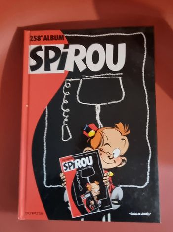 reliure album spirou 258