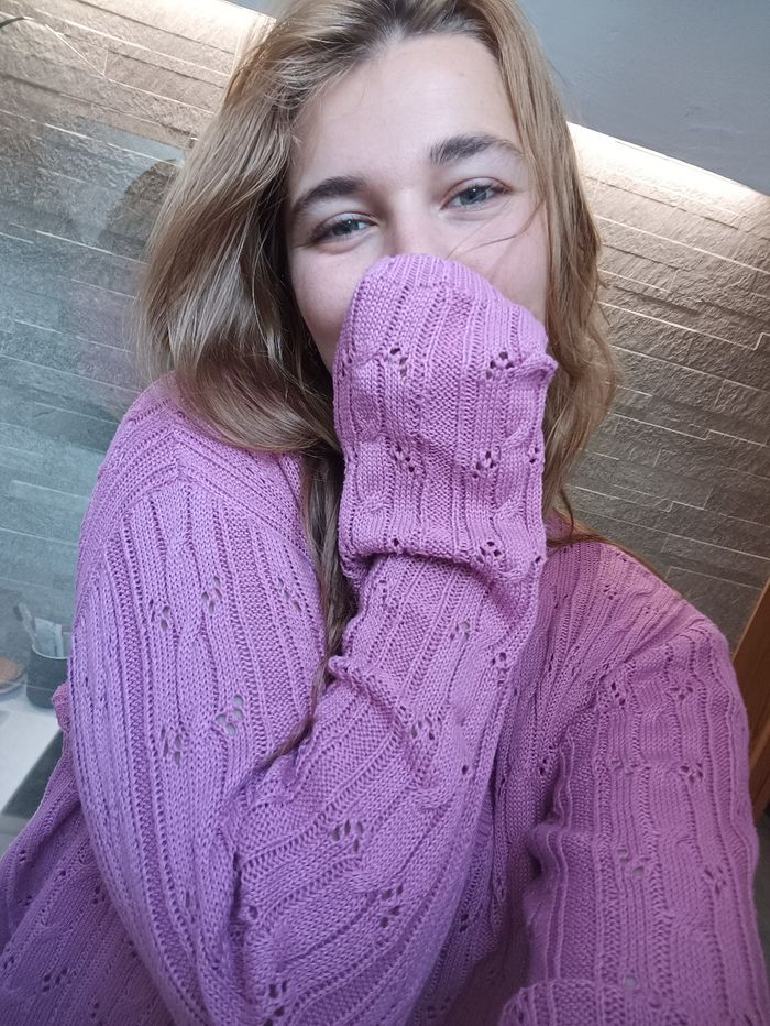 Cardigan rose - photo numéro 5