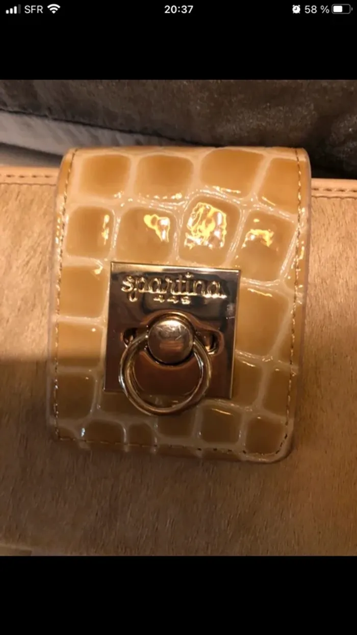 Portefeuille spartina beige - photo numéro 2