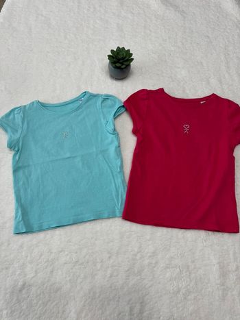 Lot de 2 t-shirt fille
