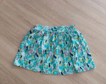 Jupe bleu - 8 ans - tissaia
