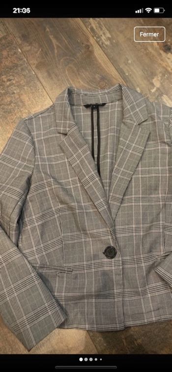 Blazer vintage carreaux