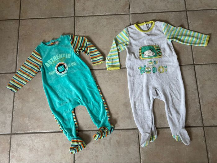Lot de 2 pyjamas Orchestra 18 mois
