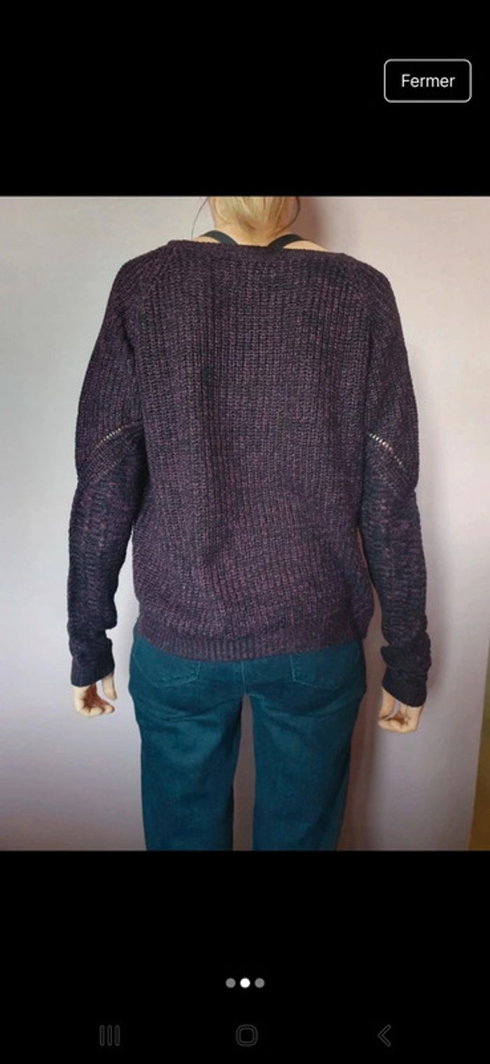 Pull violet - photo numéro 2