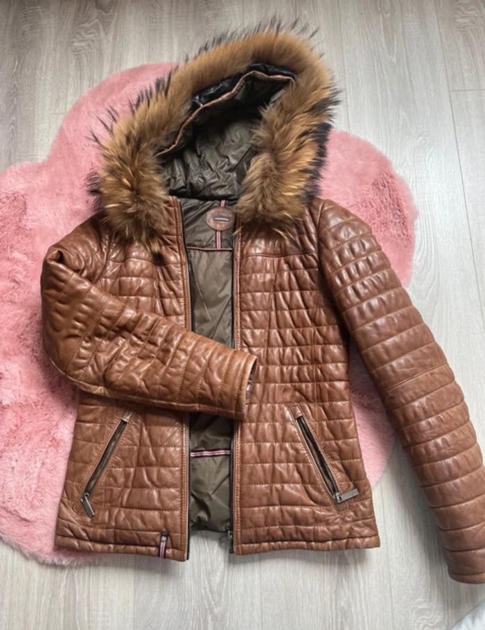 Doudoune cognac femme Oakwood taille S - photo numéro 2