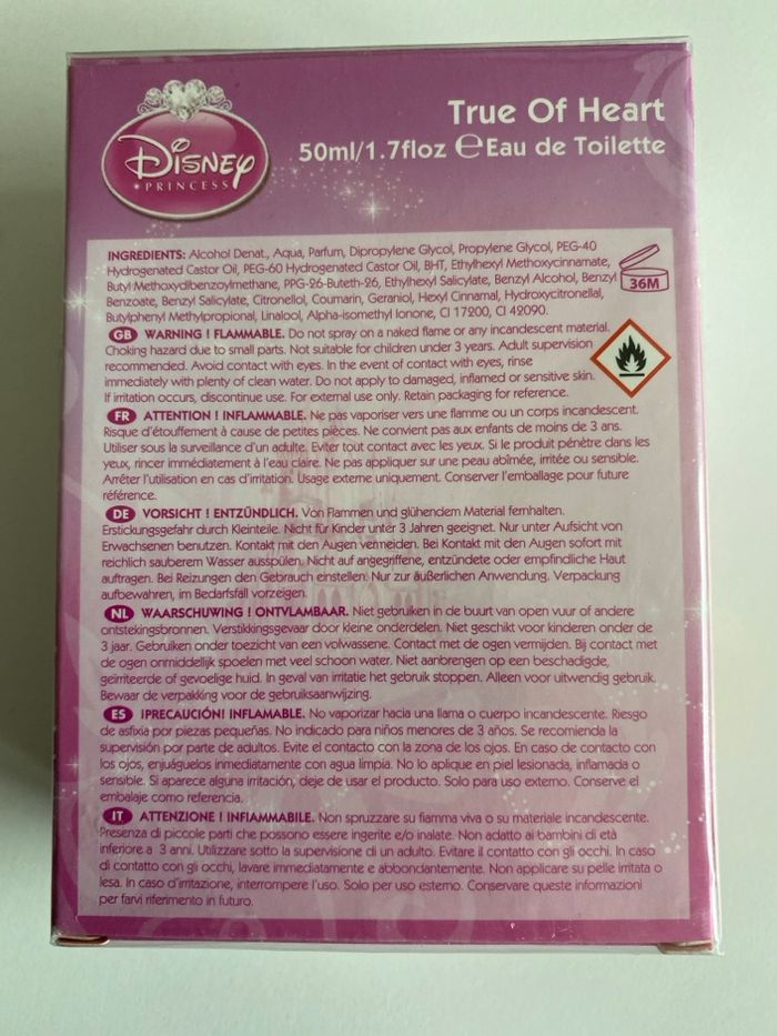 Parfum enfants Disney: True of Heart Princesse 50ml new - photo numéro 3