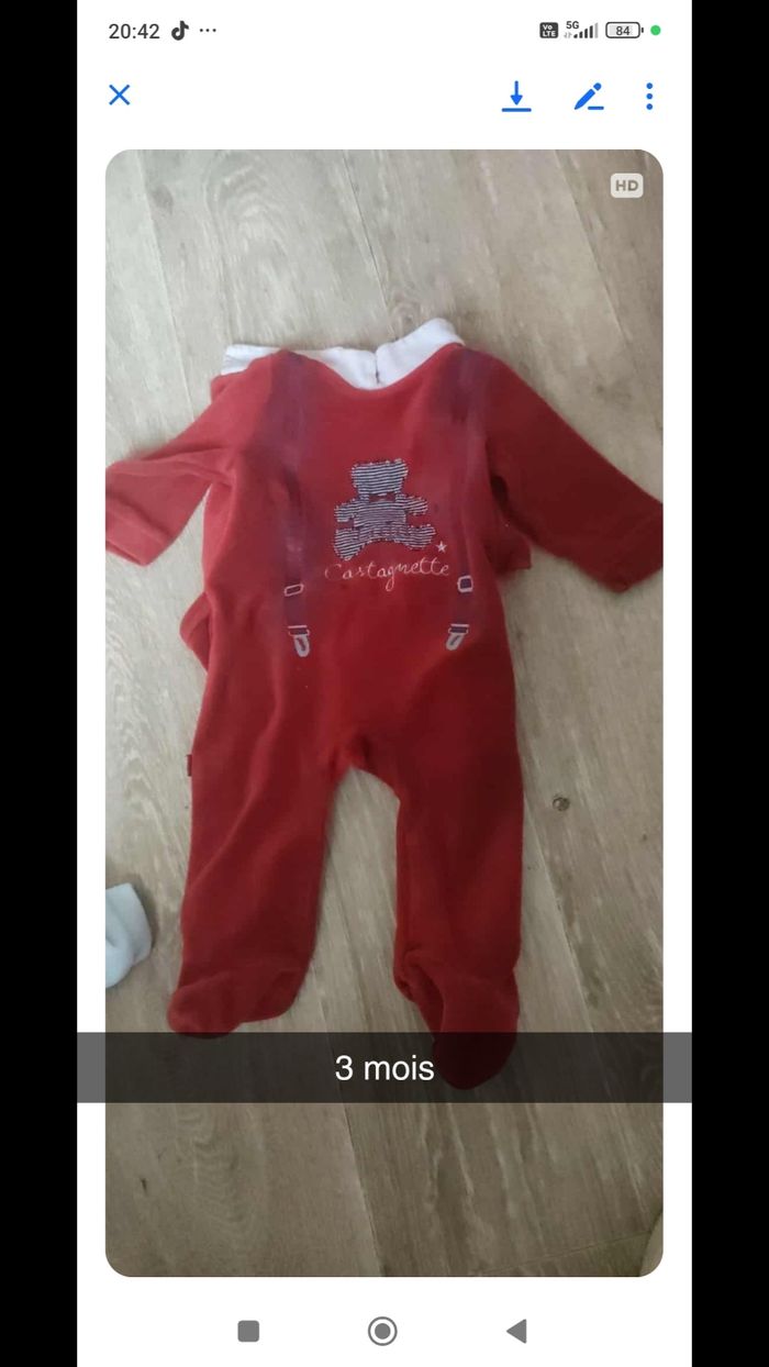 Pyjama 3 mois - photo numéro 2