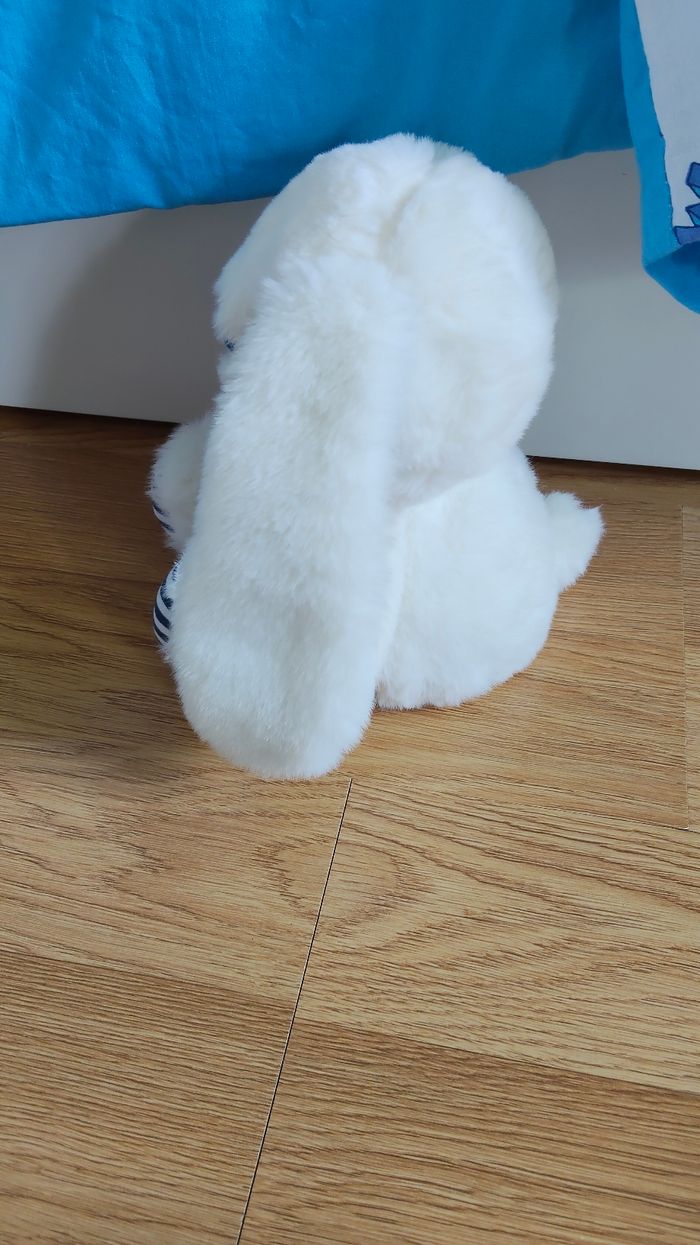 Peluche lapin collection les marinières - photo numéro 2