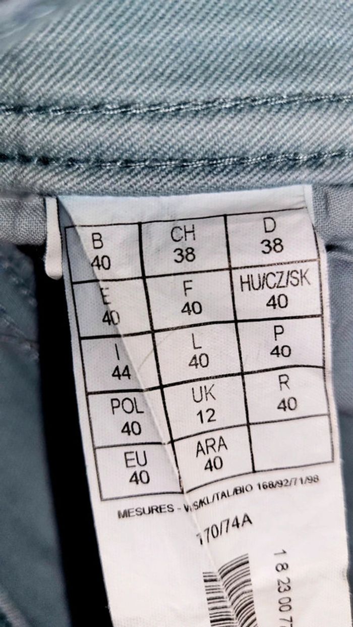 🟣 Pantacourt Vert d'eau dn 40 🟣 - photo numéro 3