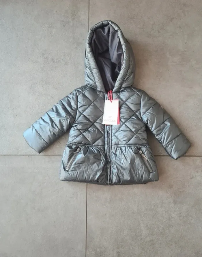 Manteau Lili Gaufrette 6 mois neuf avec etiquette