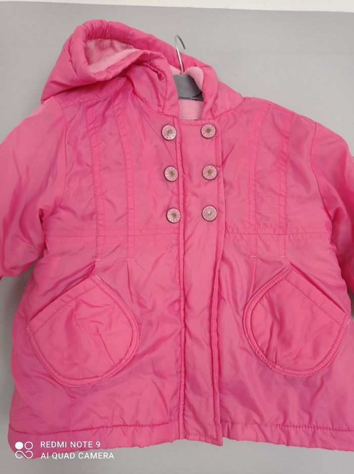Doudoune rose 2ans