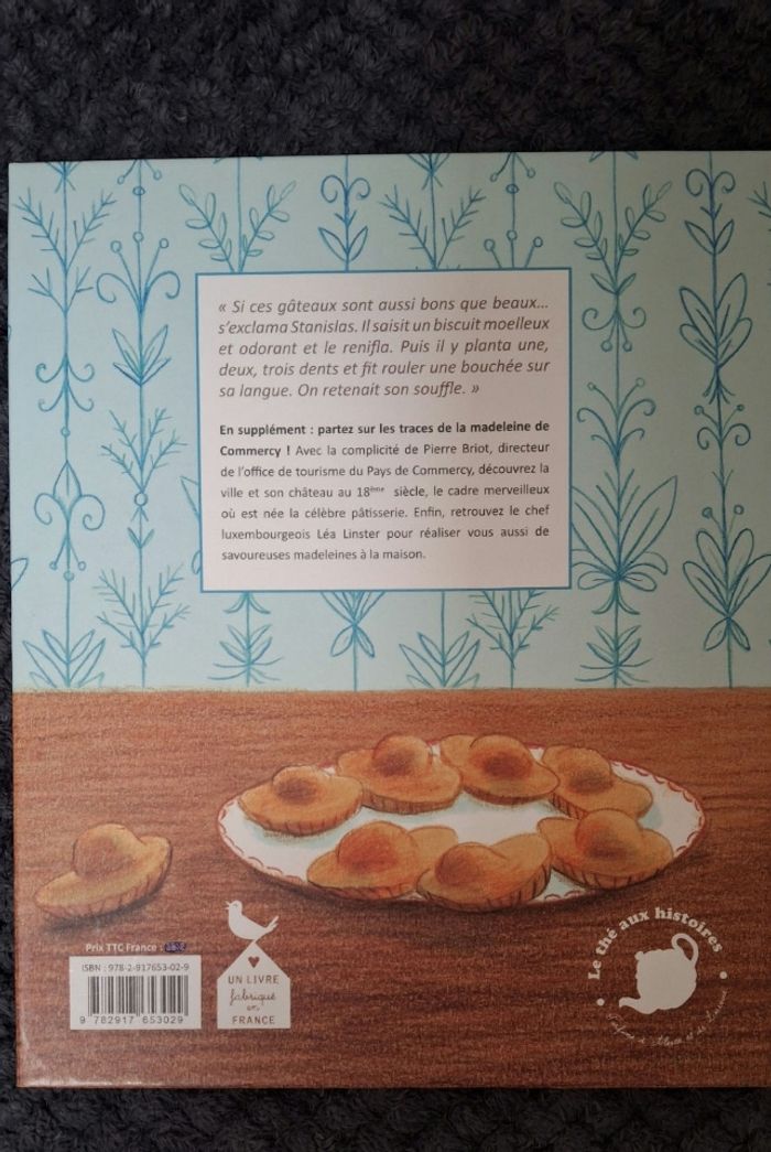 Livre madeleine et le dessert du roi Stanislas - photo numéro 2