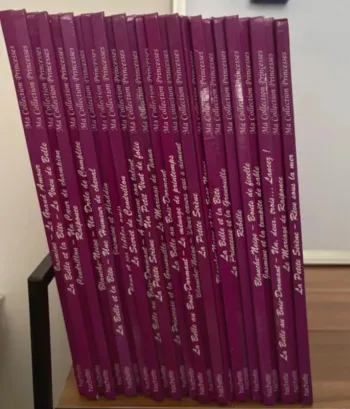 Lot de 18 livres ma collection princesse