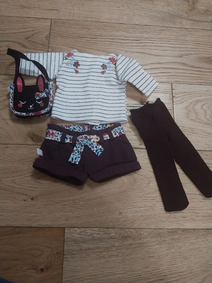 Tenue de poupée sergent major