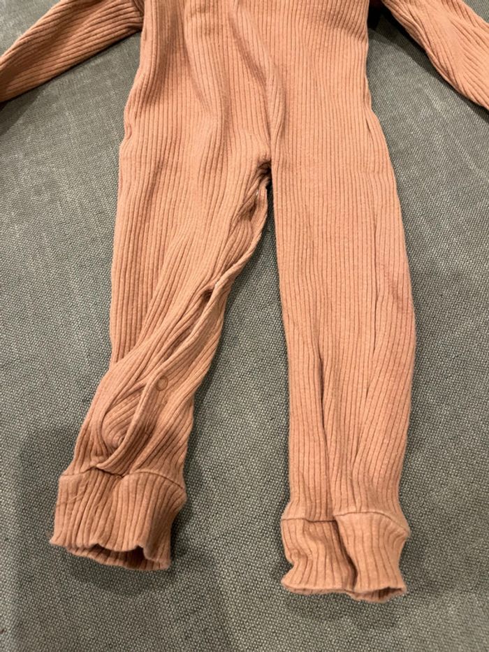 Lot de 2 pyjama beige et marron 86 cm 18 mois - photo numéro 13