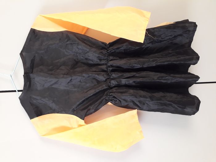 Déguisement robe noire et jaune taille 110 ( 5 – 6 ans ) - photo numéro 2