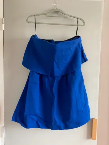 Robe bustier bleue Nafnaf