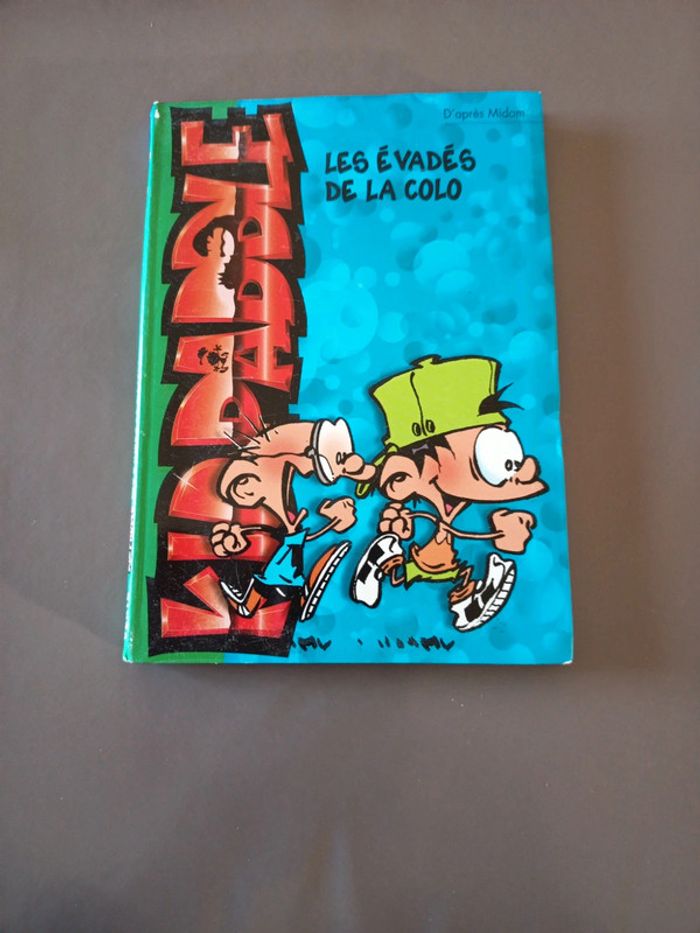 Livre KidPaddle Les évadés de la colo