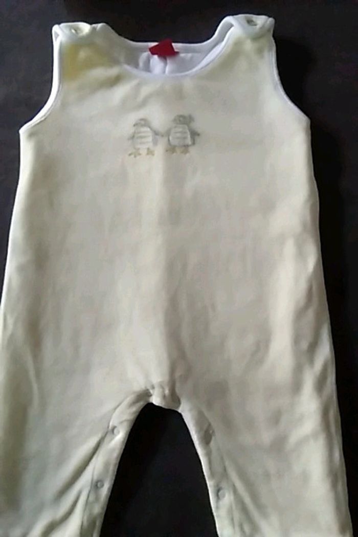 Salopette hiver en velours