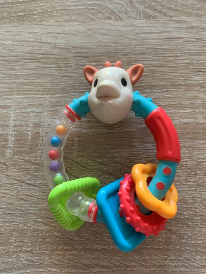 Hochet multi texture Sophie la girafe