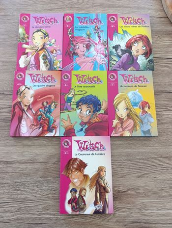 Lot de livres Witch