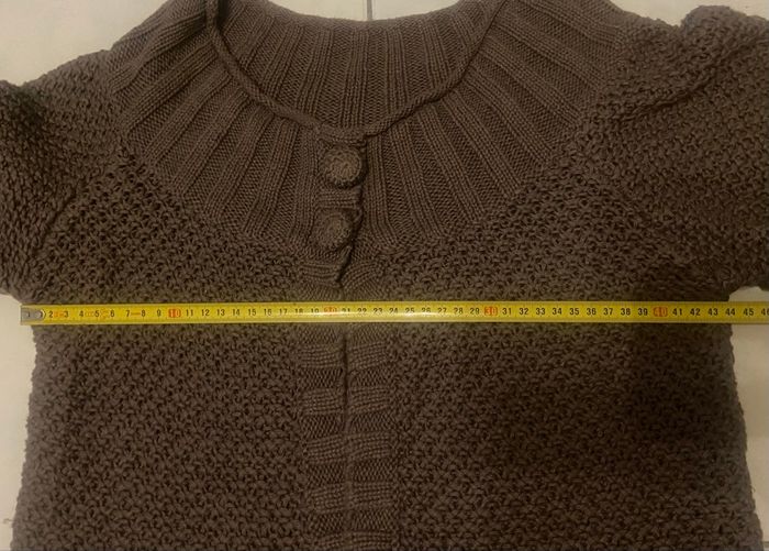 Boléro marron clair mi-manches - photo numéro 4