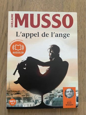Livre audio Audiolib - L’appel de l’ange - Guillaume Musso