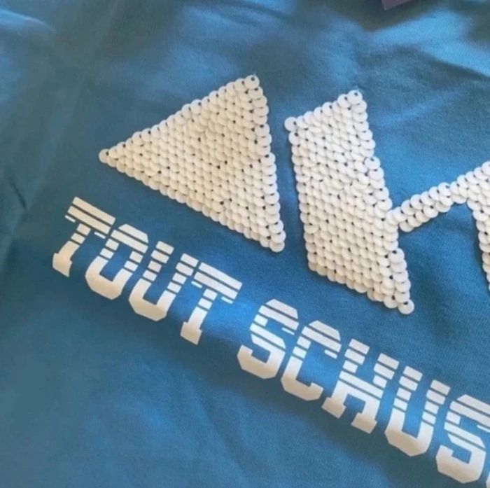 Lot de 2 tee shirts T-shirt Okaidi 2 ans au top et too schuss sequins Neufs - photo numéro 4