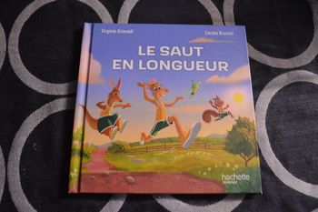 Livre Mac Do Happy Meal  Le saut en longueur Virginie Grimaldi