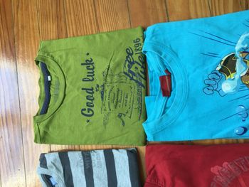 Lot de 3 t-shirt garçon 6 ans
