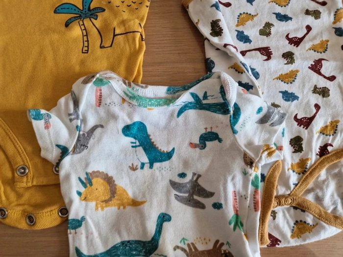 Lot de 4 bodys carter's nouveau né été - photo numéro 4