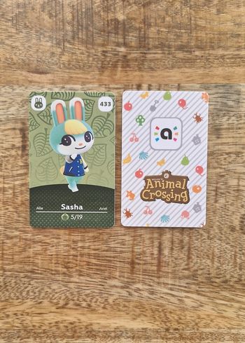 Carte Amiibo Sasha - Alix - Ariel 433