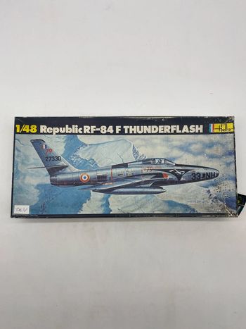 Maquette Heller Republic RF-84 F thunderflash