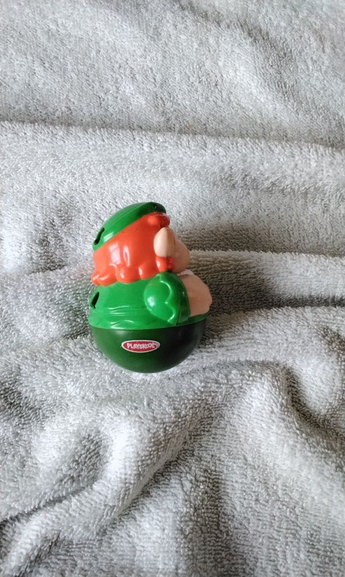 Robin des bois ,culbuto ,weebles ,2004 ,Hasbro ,Playskool - photo numéro 2