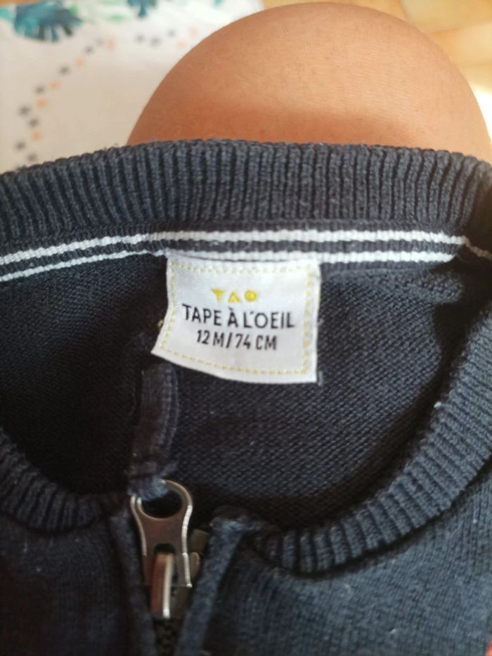 Gilet bleu marine - photo numéro 4