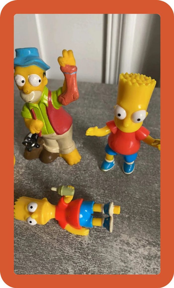 Lot Bart et homer simpson - photo numéro 3