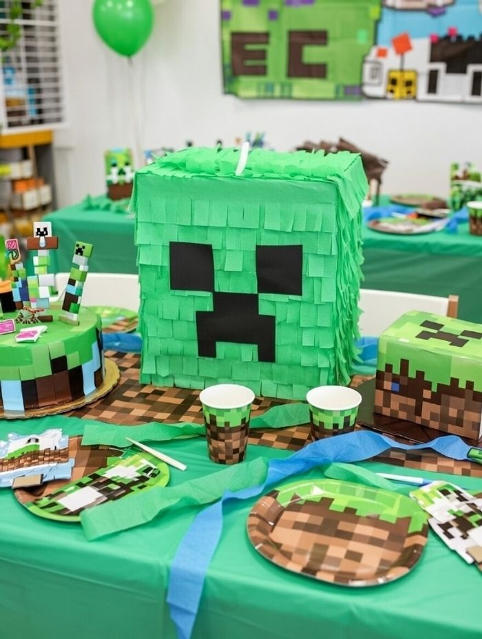 Pinata Minecraft Creeper - photo numéro 7