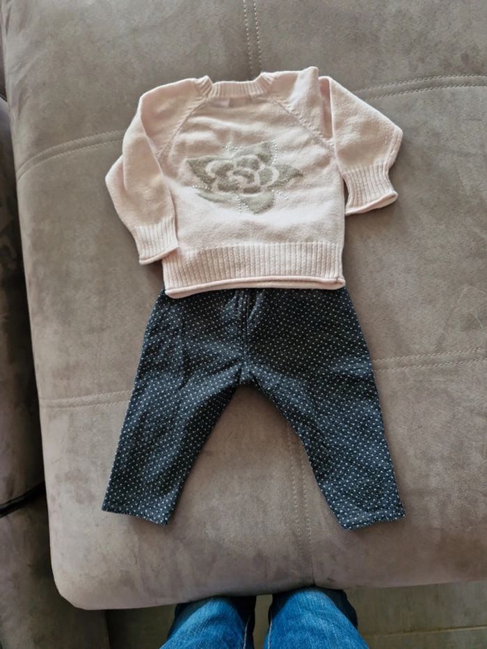 Ensemble 6 mois bébé fille - photo numéro 3
