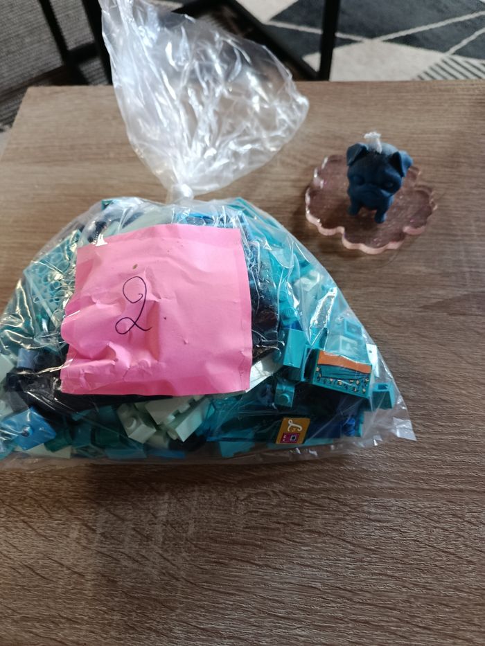 Diverses pièces lego bleu - photo numéro 2