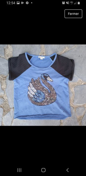 Magnifique haut kookai 12a sequins