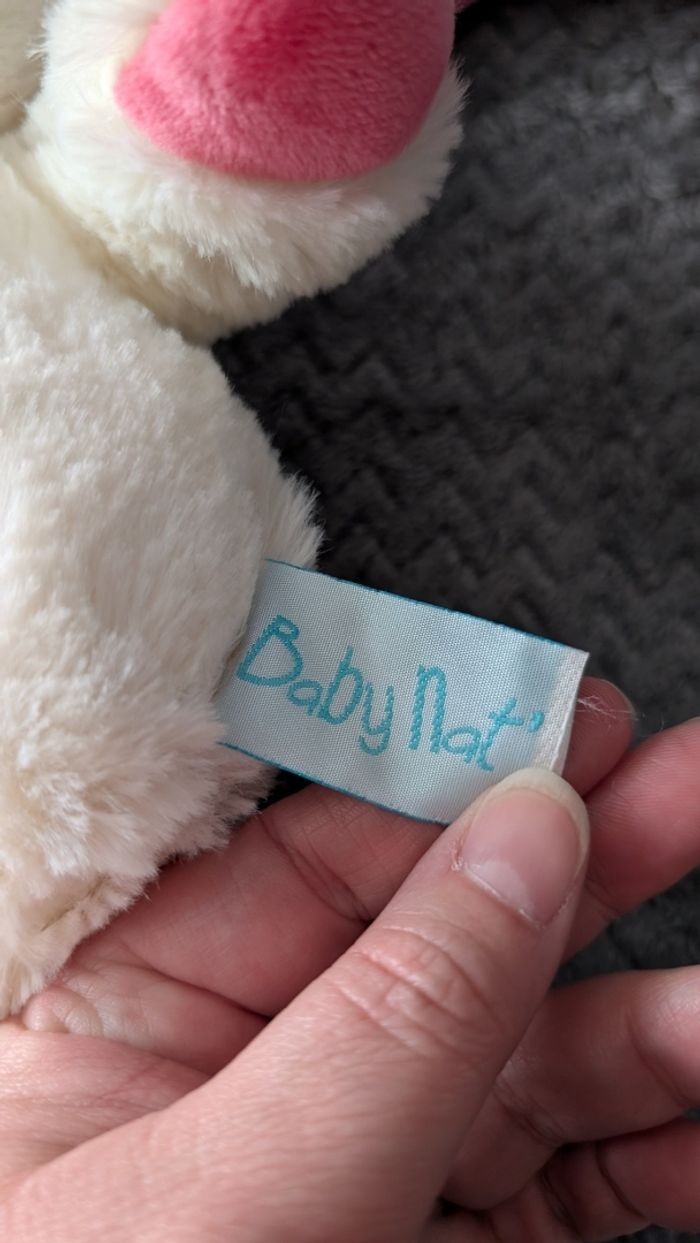 TBE, peluche musicale ourson Baby Nat' - photo numéro 2