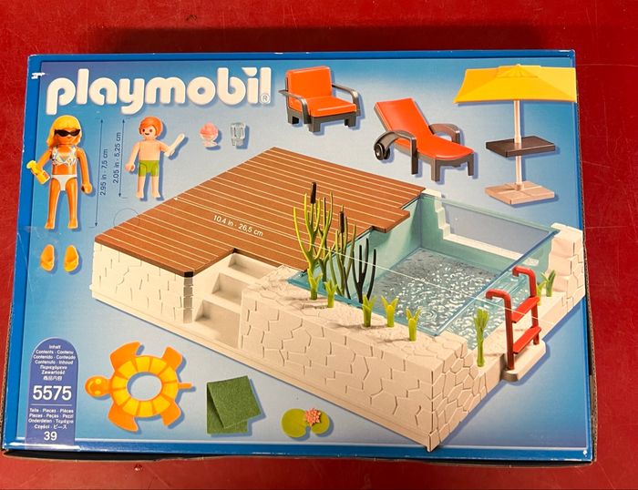 Piscine avec  terrasse playmobil - photo numéro 4