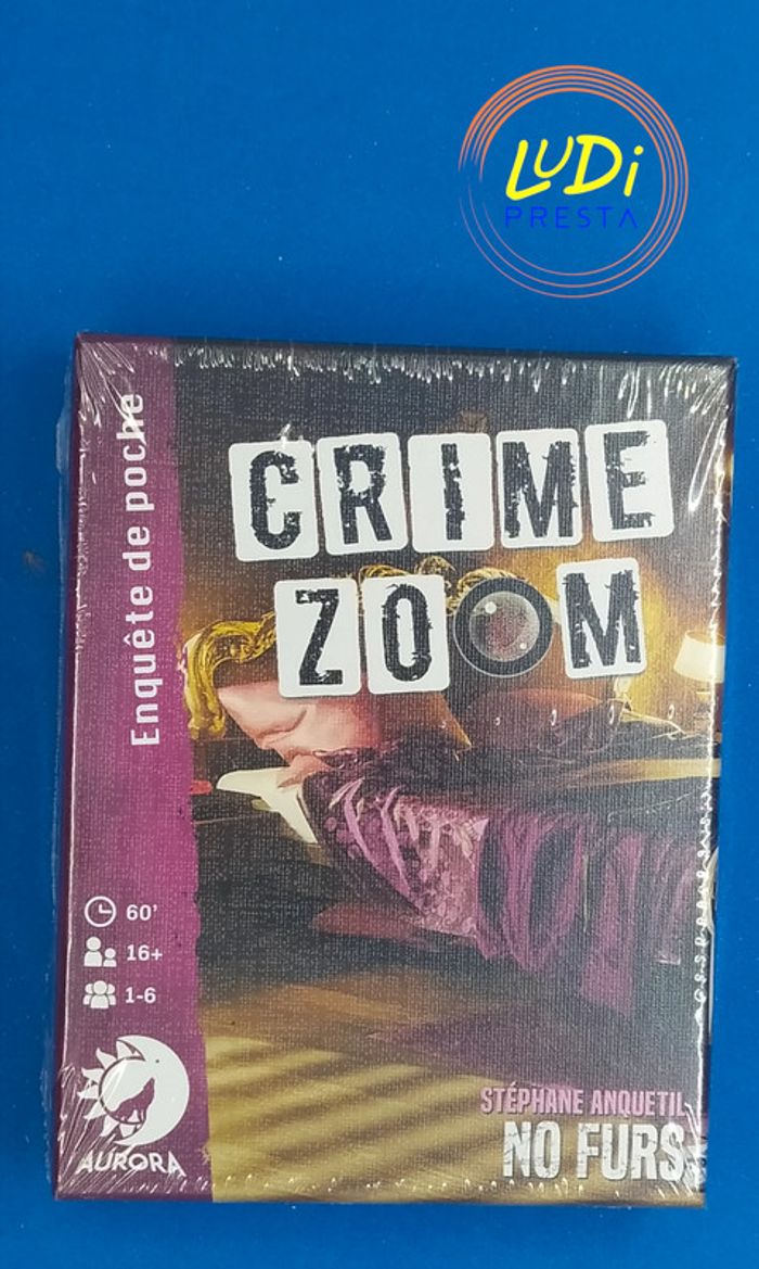 Crime zoom - No furs - Jeu de société sous emballage
