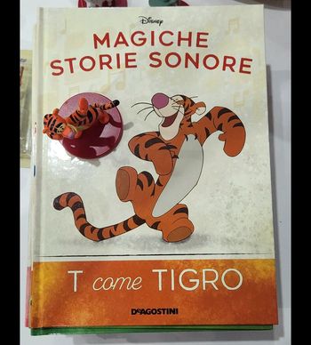 T come tigro Magiche storie sonore deagostini Audioconte magique Disney Altaya italien audio conte