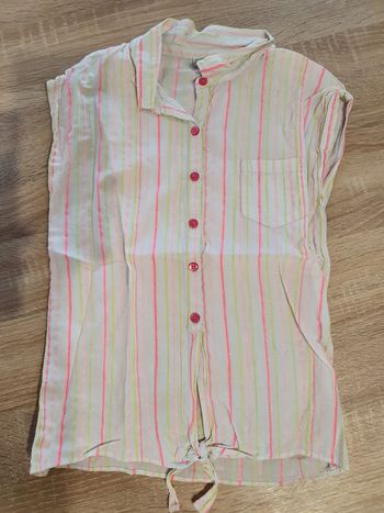 Chemise sans manches 10 ans